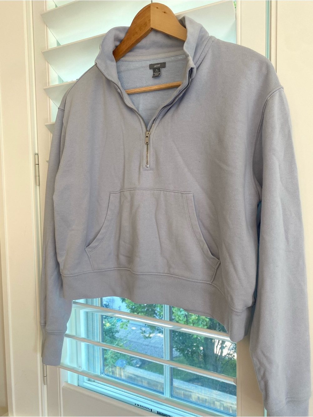 Aerie-Zip Pullover Sweatshirt Youth Girls XS